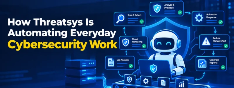 Cybersecurity Automation Workflow Banner